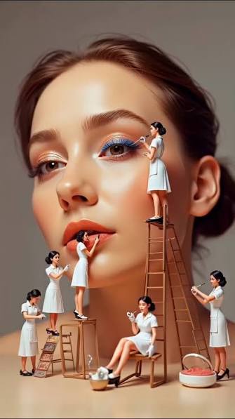 میکاپ حرفه‌ای عروس